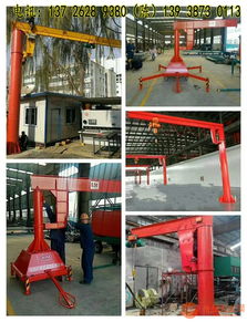 深耕建筑机械领域 开平2018新型加厚柱式旋臂吊的优势与市场前景